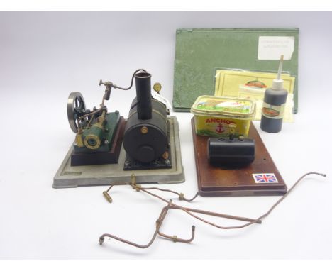 Cotswold Heritage Steam Collection Perseus Stationary steam plant with horizontal boiler and single cylinder engine No.P238 W
