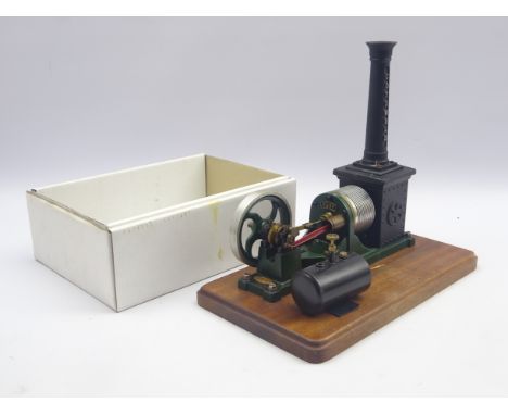Cotswold Heritage Steam Collection 'Fury' Stirling Cycle Engine, bears plaque 'Heritage No. F071', assembled from a kit with 