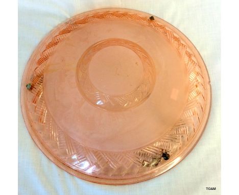 A 1950's art Deco Lamp Shade