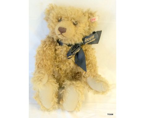 A 1902-2002 Steiff commemorative bear with growler