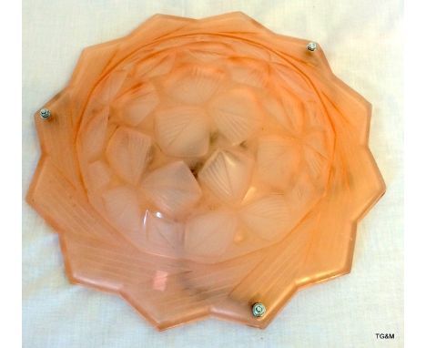 A 1950's Art Deco Lamp Shade