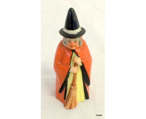 Royal Worcester Witch candle snuffer