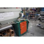 MAKITA LS1040 Drop down saw mounted on cupboard