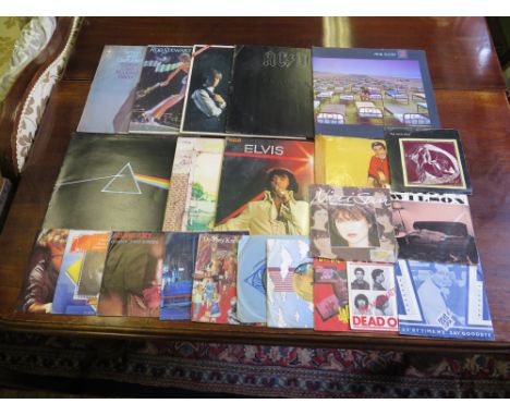 Collection of LP and EP Records, mostly 1970s/80s including David Bowie, The Beatles, The Rolling Stones, Simon and Garfunkel