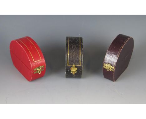 Three Bangle Boxes, two named 