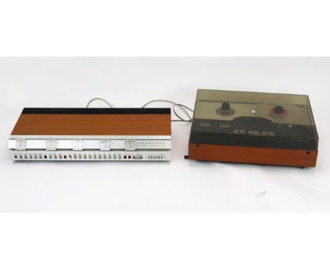A Bang &amp; Olufsen Beocord 1600 tape to tape recorder, (working order) together with a Bang &amp; Olufsen Beomaster 4400 am