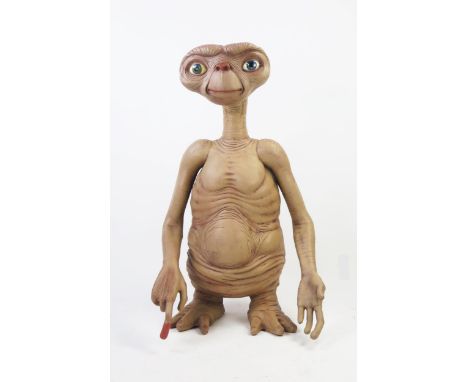 Life Size Model of E.T. THE EXTRA TERRESTIAL by NECA Reel Toys (copyright 2013) Replica Stunt Puppet made from foam rubber an