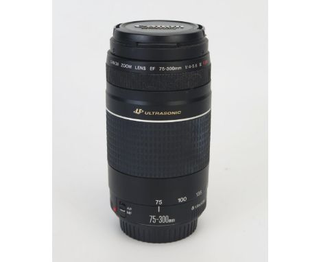 Canon Ultrasonic EF 75-300mm 1:4-5.6 III Camera Lens 