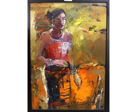 KANOK CHANGPA - Portrait of a lady, photograph by Hasan Saifuddin Chandan, Monte Verde Cloud Forest poster and three other pi
