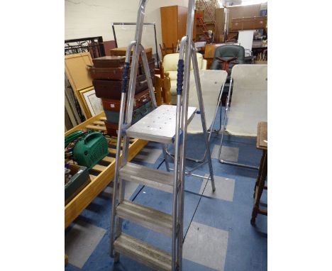 A Folding Abru Step Ladder