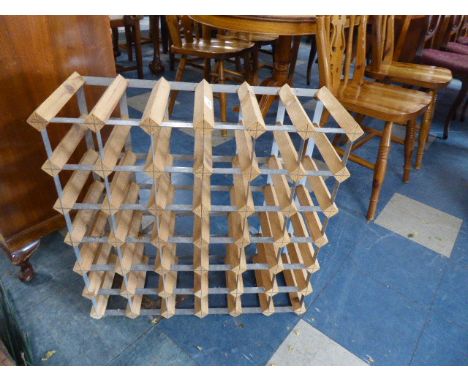 A 36 Bottle Wine Rack 