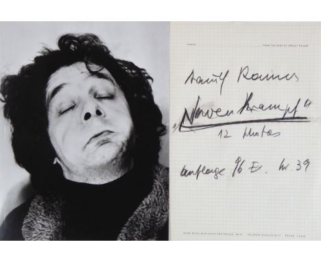 Arnulf Rainer (Baden bei Wien 1929 – lebt in Enzenkirchen/Oberösterreich)Nervenkrampf12 Photographien. 1970. Jeweils 30,3 x 2