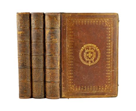 ° ° Roberts, David - The Holy Land, Syria, Idumea, Arabia, Egypt, and Nubia. 6 vols (in 3). with 6 pictorial titles, 2 maps, 