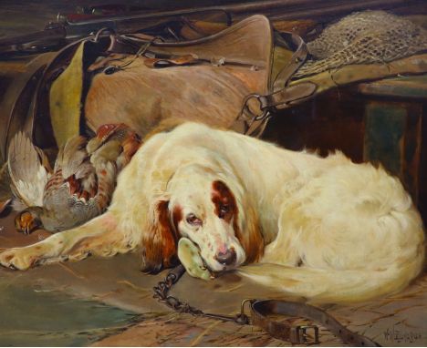 William Arnold Woodhouse (British, 1857–1939) After the Shootoil on canvassigned49 x 60cm***CONDITION REPORT***Oil on origina