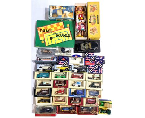 Matchbox, Majorette, Palitoy and similar, a mainly boxed group of Diecast, Puppet, Board Games and others to include Matchbox