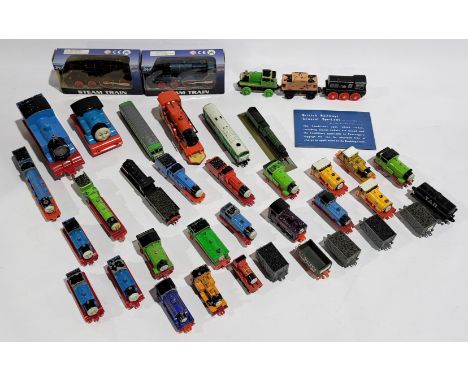 Ertl Thomas the Tank Engine &amp; similar, an unboxed railway group. Although unchecked for completeness condition generally 