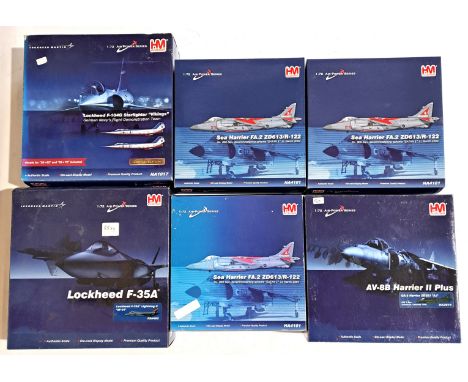 HM Hobby Master, a boxed 1/72 scale Military Aircraft group which include 3x HA4101, HA2615, HA4402 along with HA1017. Condit