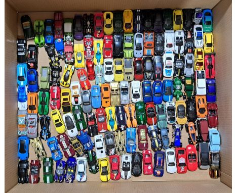 Mattel Hotwheels, a large unboxed group. Although unchecked for completeness condition generally appears to be Excellent.&nbs