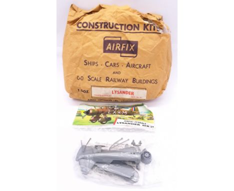 Airfix c1960&rsquo;s ORIGINAL TRADE BAG complete with Bagged Type 3 &ldquo;Lysander&rdquo; Kits. Each Trade Bag states 1 doze