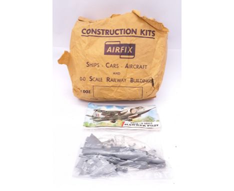 Airfix c1960&rsquo;s ORIGINAL TRADE BAG complete with Bagged Type 3 &ldquo;Hawker P.1127&rdquo; Kits. Each Trade Bag states 1