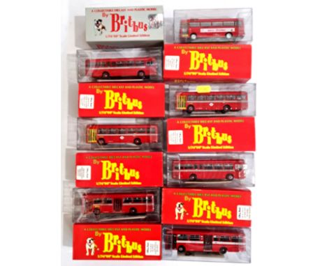 Britbus, a boxed 1:76 scale bus group. Conditions although unchecked for completeness generally appear to be Excellent in gen