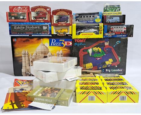 Corgi, Solido, Atlas Editions &amp; similar, Commercial, Car, Aircraft &amp; similar, a boxed group. Although unchecked for c