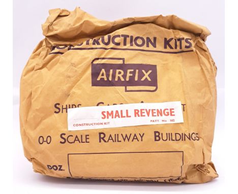 Airfix c1960&rsquo;s ORIGINAL TRADE BAG complete with Bagged (possibly Type3) &ldquo;Small Revenge&rdquo; Kits. Each Trade Ba