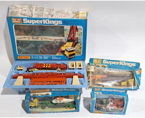 Matchbox Superkings K-44, K-43, K-20 &amp; K92, a boxed group.&nbsp; Although unchecked for completeness condition generally 