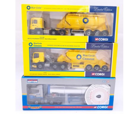 Corgi, a boxed group of 1:50 scale Commercial Tanker models. Conditions although unchecked for completeness appear generally 