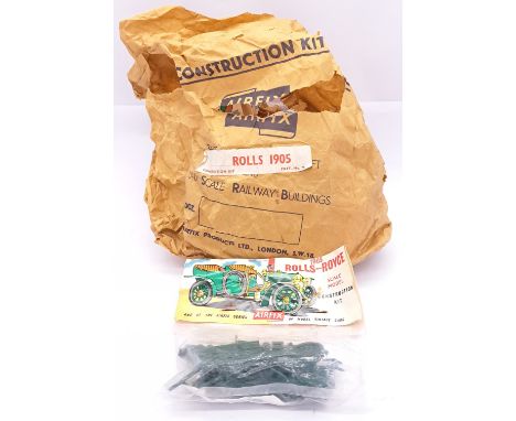 Airfix c1960&rsquo;s ORIGINAL TRADE BAG complete with Bagged &ldquo;1905 Rolls-Royce&rdquo;. Each Trade Bag states 1 dozen ki