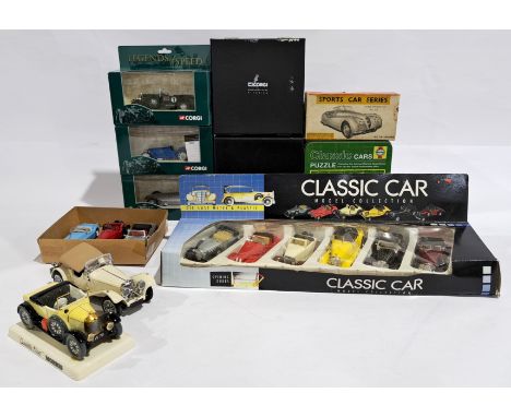 Corgi Precision Cast Classics &amp; similar, a boxed &amp; unboxed classic car group. Although unchecked for completeness con