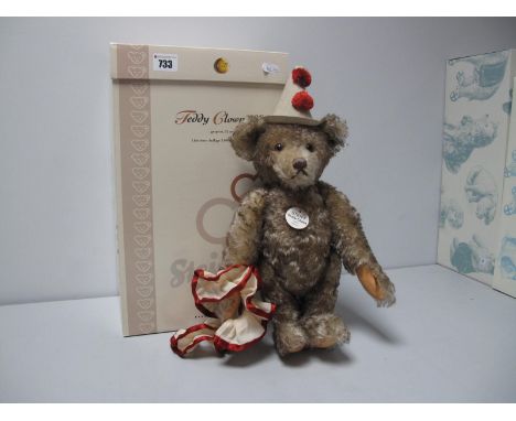 A Modern Steiff Jointed Teddy Bear #404214, Teddy Clown 1926 Replica, Limited Edition 1190 of 3000, 32cm high, tags attached,