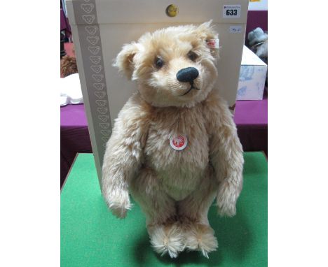 A Modern Steiff Jointed Teddy Bear #038846 Classic Mr Cinnamon, 44cm high, tags attached. Boxed