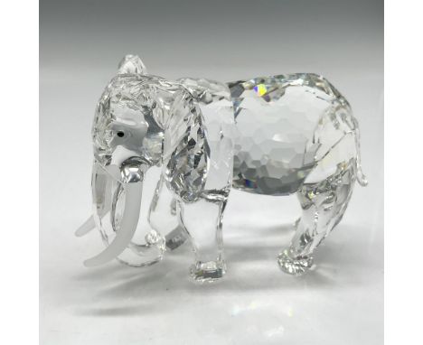 1993 Inspiration Africa figural this strong creature is depicted walking with trunk down, ears spread wide. Created from clea