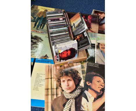 FIFTEEN LPs AND 37 CDs OF FOLK MUSIC including Bob Dylan, Nick Drake, Joan Baez, etc (full list available on request) (1 BOX 