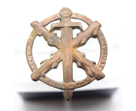 WWII type Belgian Fascists badge. P&amp;P Group 1 (£14+VAT for the first lot and £1+VAT for subsequent lots) 