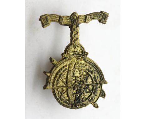 WWII type Popski's Private Army theatre made cap badge. P&amp;P Group 1 (£14+VAT for the first lot and £1+VAT for subsequent 