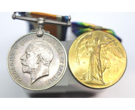WWI medal pair to M2-102529 Cpl Charles A Callaghan ASC P&amp;P Group 1 (£14+VAT for the first lot and £1+VAT for subsequent 