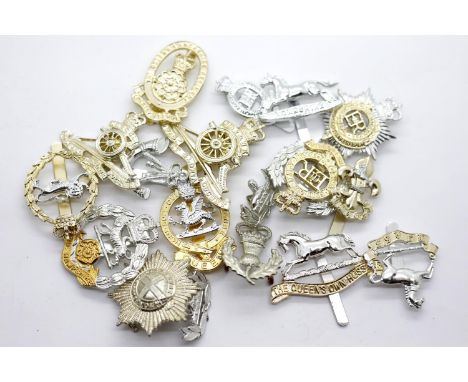 Various modern British regimental cap badges. P&amp;P Group 1 (£14+VAT for the first lot and £1+VAT for subsequent lots) 