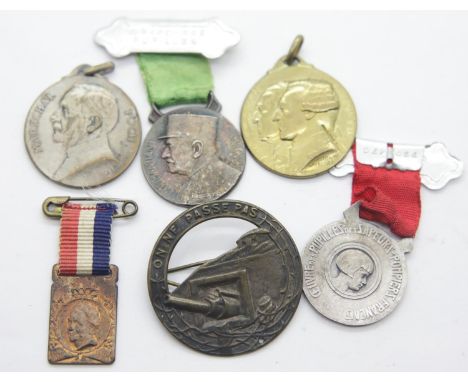 French WWII style Maginot Line tokens. P&amp;P Group 1 (£14+VAT for the first lot and £1+VAT for subsequent lots) 