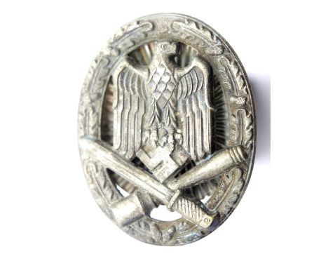 WWII German type screw back badge P&amp;P Group 1 (£14+VAT for the first lot and £1+VAT for subsequent lots) 