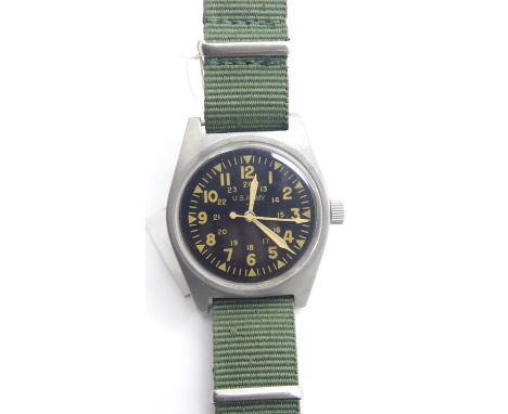 Vietnam made US army type wristwatch. P&amp;P Group 1 (£14+VAT for the first lot and £1+VAT for subsequent lots) 