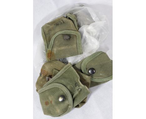 10 US army first aid/compass pouches. P&amp;P Group 1 (£14+VAT for the first lot and £1+VAT for subsequent lots) 