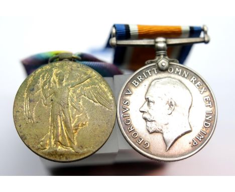 WWI medal pair to M2-105580 Sjt John H Tolhurst ASC  P&amp;P Group 1 (£14+VAT for the first lot and £1+VAT for subsequent lot