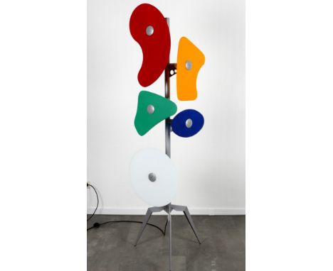 Foscarini Orbital Terra Stehlampe, floor lamp,Entwurf von Pietro Ferruccio LAVIANI (*1960) aus dem Jahr 1992, große Stehlampe