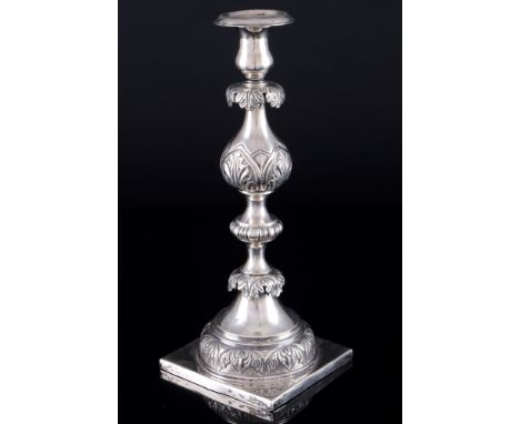 Russland St. Petersburg 84 Zolotniki Silber Sabbat - Kerzenständer von 1878, russian silver sabbath candlestick 19th century,