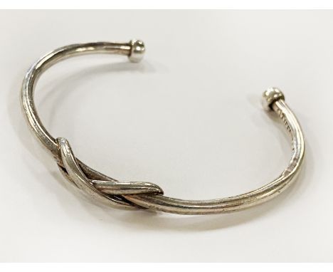 TIFFANY &amp; CO SILVER BANGLE