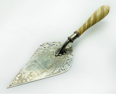 VICTORIAN SILVER TROWEL