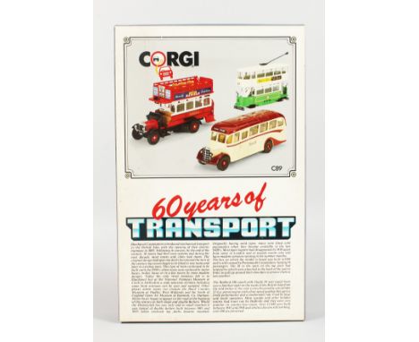 CORGI BOX SET, 3 VEHICLE 60 YEARS OF TRANSPORT. RRP: £25.