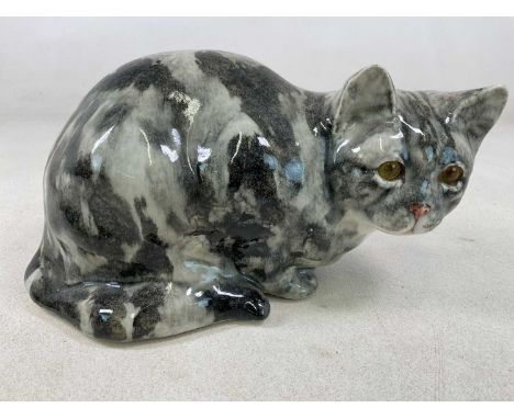 WINSTANLEY; a tabby cat, signed and marked no 5 to base, 18cm.Condition Report: No signs of any chips, cracks or restoration.